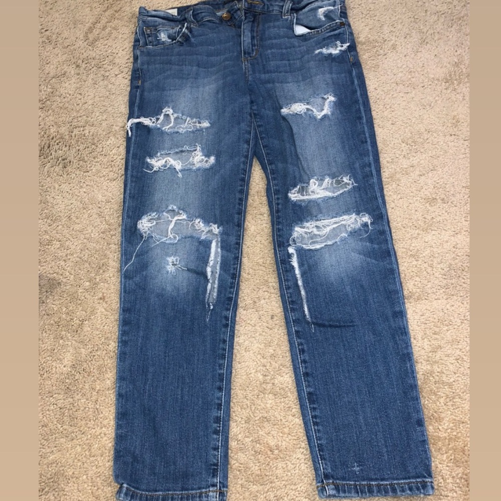 capri/boyfriend cut Joe’s jeans